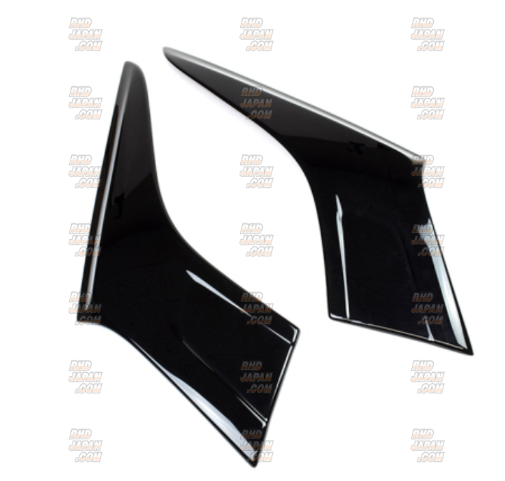 Second Stage C-Pillar Rear Door Garnish Set Digital Carbon Pattern